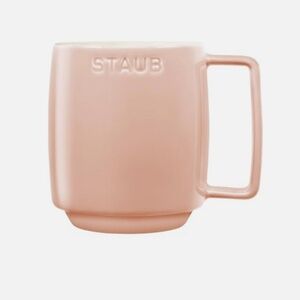 Staub Ceramic 11.8 oz Mug ~ Macaron Pastel Zwilling Member